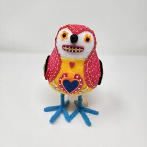 "Amavida" Target Day of Dead Dia de Muertos Felt Bird